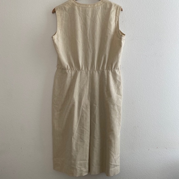 Vintage Fred Rothschild Sleeveless Pleated Dress - Picture 8 of 10